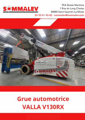 Grue automotriceVALLA V130RX
